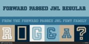 Forward Passed JNL font download