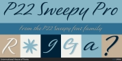P22 Sweepy font download