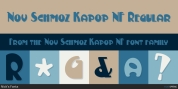 Nov Schmoz Kapop NF font download