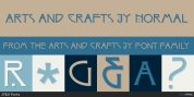 Arts and Crafts JY font download