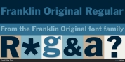 Franklin Original font download