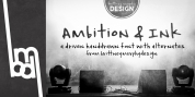 Ambition & Ink font download
