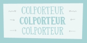 Colporteur font download