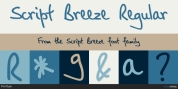 Script Breeze font download