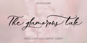 The Glamorous Tale font download