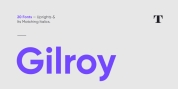 Gilroy font download