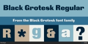 Black Grotesk font download