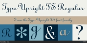 Typo Upright FS font download