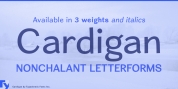 Cardigan font download