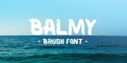 Balmy font download