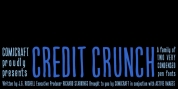 Credit Crunch font download