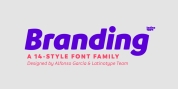 Branding font download