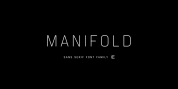 Manifold CF font download