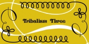Tribalism Three font download
