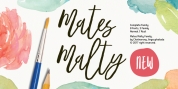 Mates Malty font download