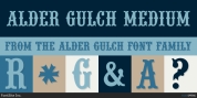 Alder Gulch font download