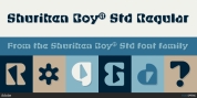 Shuriken Boy Std font download