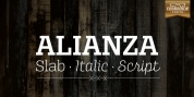 Alianza Italic font download