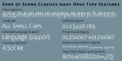 Supra Classic font download