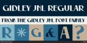 Gidley JNL font download