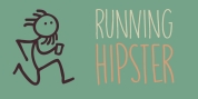 Running Hipster font download