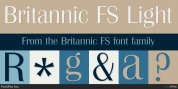 Britannic FS font download