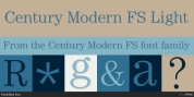 Century Modern FS font download
