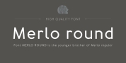 Merlo Round font download