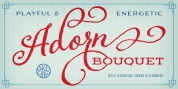 Adorn Bouquet font download