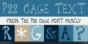 P22 Cage font download