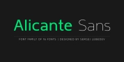Alicante Sans font download
