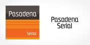 Pasadena Serial font download