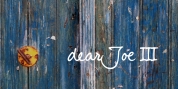 dearJoe 3 font download