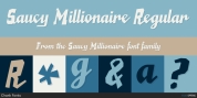 Saucy Millionaire font download