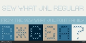 Sew What JNL font download