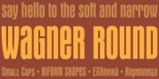 Wagner Round font download