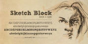 Sketch Block font download