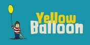 Yellow Balloon font download
