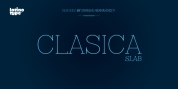Clasica Slab font download