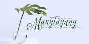 Manglayang Script font download