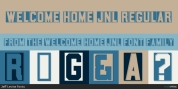 Welcome Home JNL font download