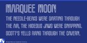 Marquee Moon font download