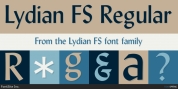 Lydian FS font download