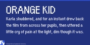 Orange Kid font download