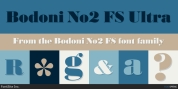 Bodoni No2 FS font download