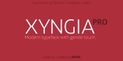 Xyngia font download