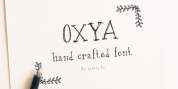 Oxya font download