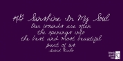 KG Sunshine In My Soul font download