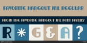Favorite Hangout JNL font download