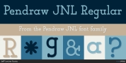 Pendraw JNL font download